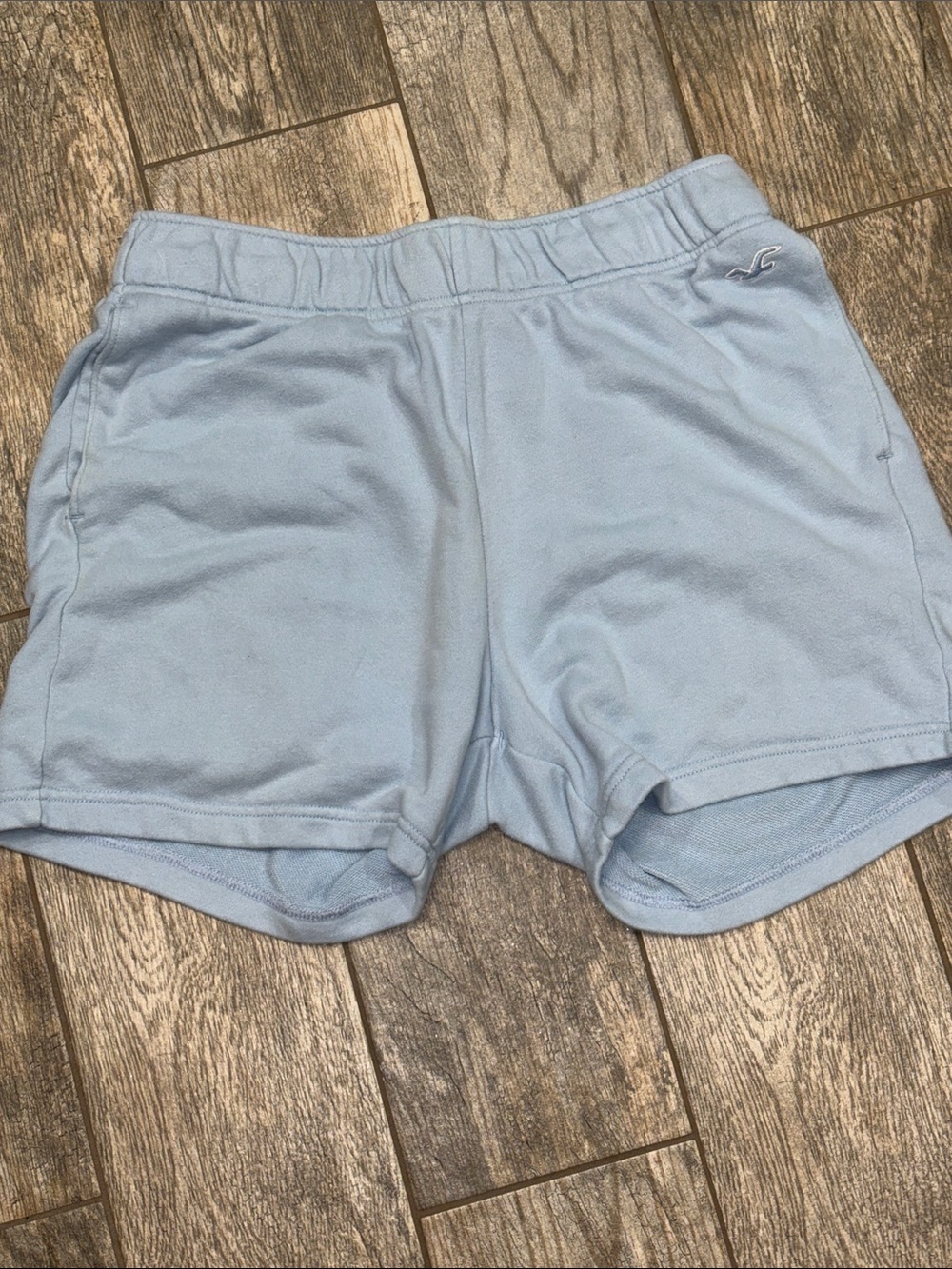 Hollister Light Blue Casual Shorts
